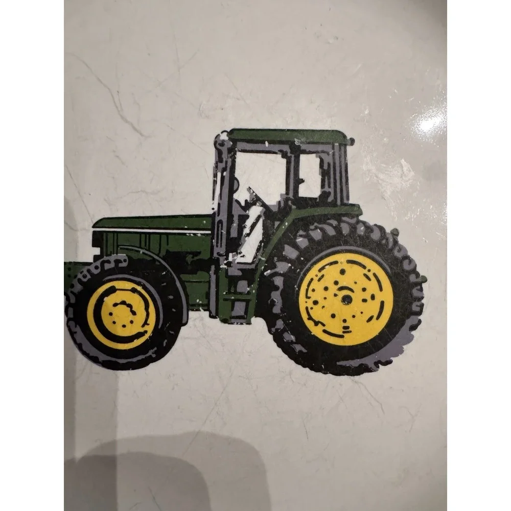 Vtg John Deere Plate Nothing Runs Like A Deere 9